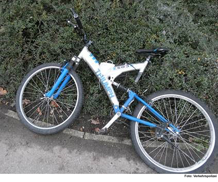 Radler flüchtet nach Unfall: Wem gehört dieses Fahrrad?