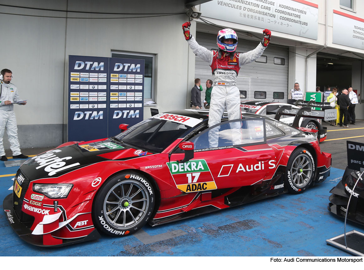 Für Audi war es im 16. Saisonrennen der achte Erfolg