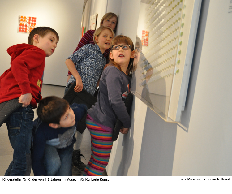 Kinderatelier im Museum für Konkrete Kunst