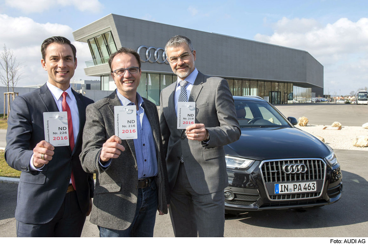 Audi Neuburg spendet „FÜR NEUBURGER“
