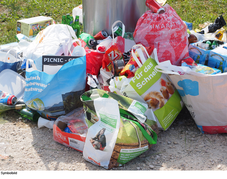 Polizei klärt illegale Müllentsorgung