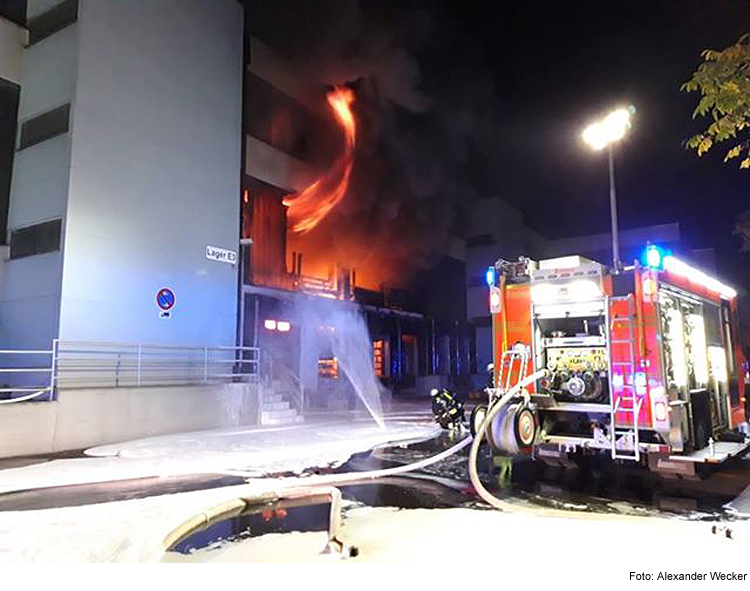 Millionenschaden nach Feuer in Ingolstadt