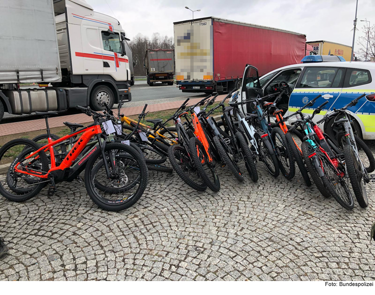 E-Bikes im Wert von 85.000 Euro gestohlen