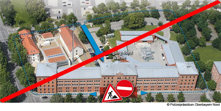 PI Ingolstadt: Zugang über Esplanade wieder geöffnet