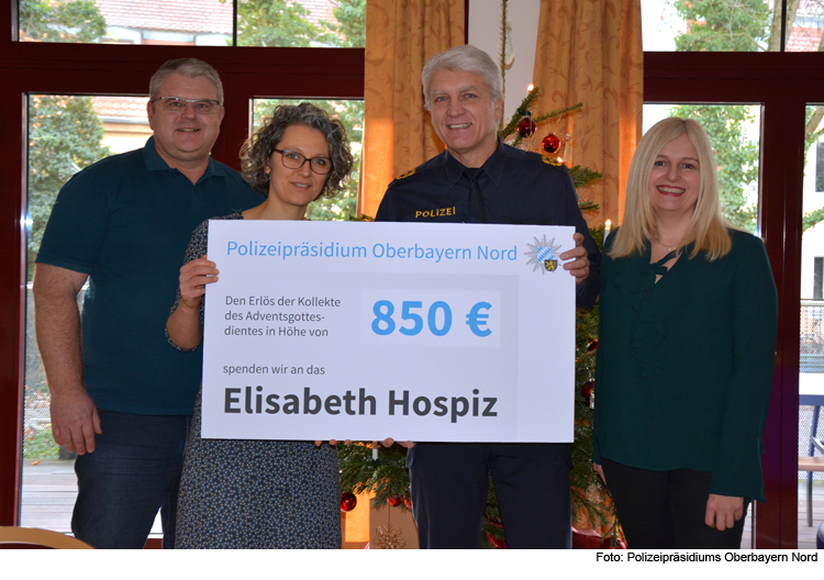 850 Euro an Elisabeth-Hospiz übergeben