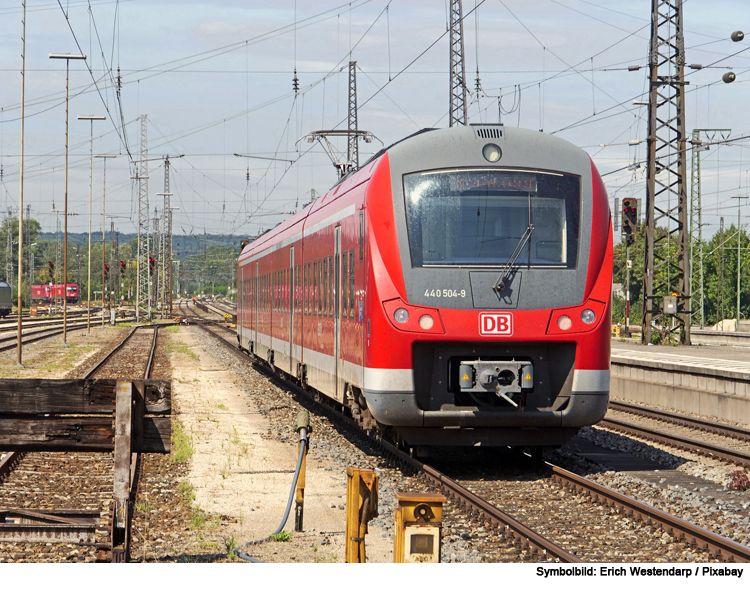Sturmtief Sabine: Schienenverkehr in Bayern