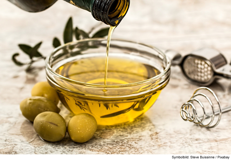 Olivenöl aus Geschäft gestohlen