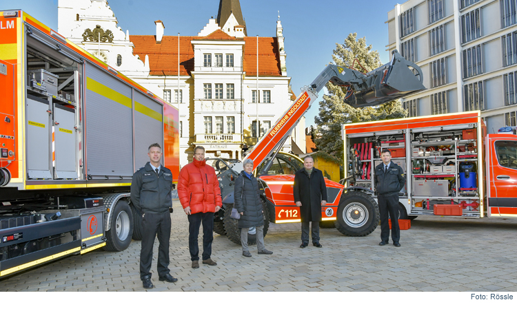 Zuwachs für den Fuhrpark der Ingolstädter Feuerwehr 