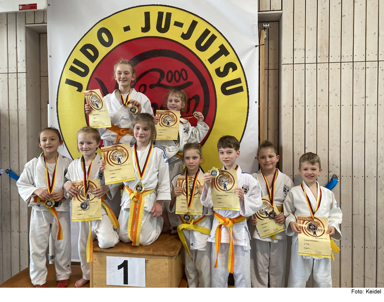 DJK-Judoka holen sechsmal Gold 