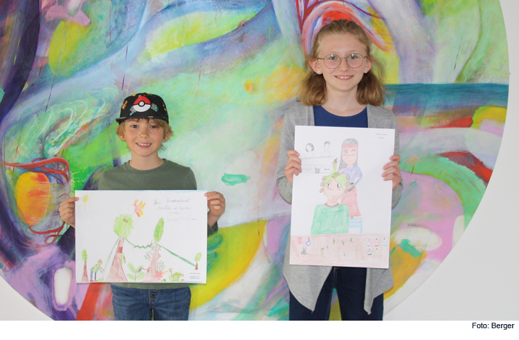 Sieger des Malwettbewerbs gekürt: Kinder zeichnen ihren Traumberuf
