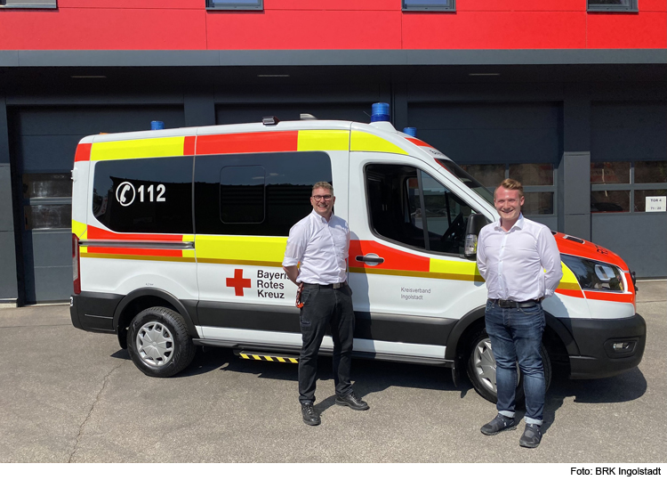 Neuer Krankentransportwagen für Ingolstadt