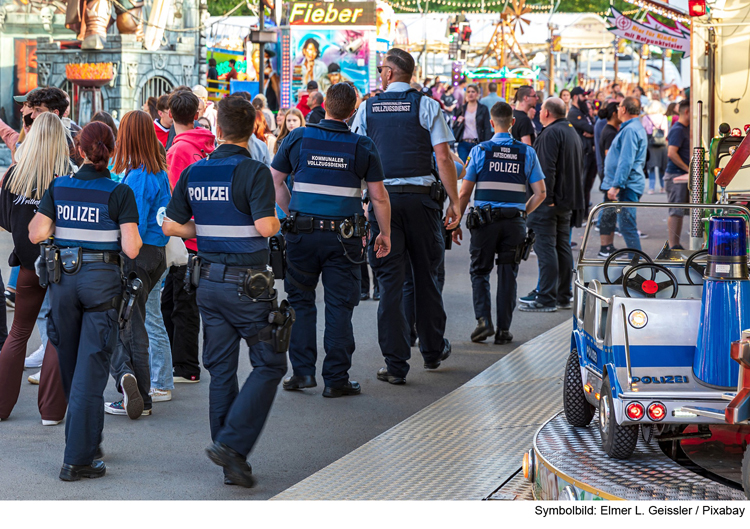 Polizei setzt auf Videoüberwachung auf dem Donaumoos-Volksfest
