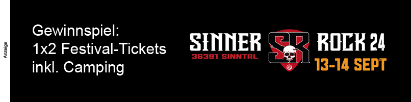 2024 - Gewinnspiel Sinner Rock - IM TEXT